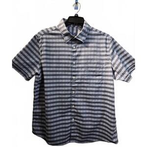 Tasso Elba Men's Short Sleeve Button-Up Shirt Size XXL